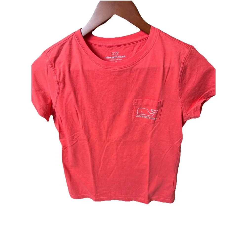 VINEYARD VINES RED WHALE‎ BOAT TSHIRT SIZE XS